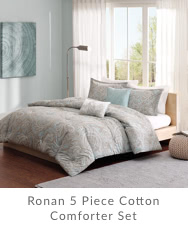 Ronan 5 Piece Cotton Comforter Set