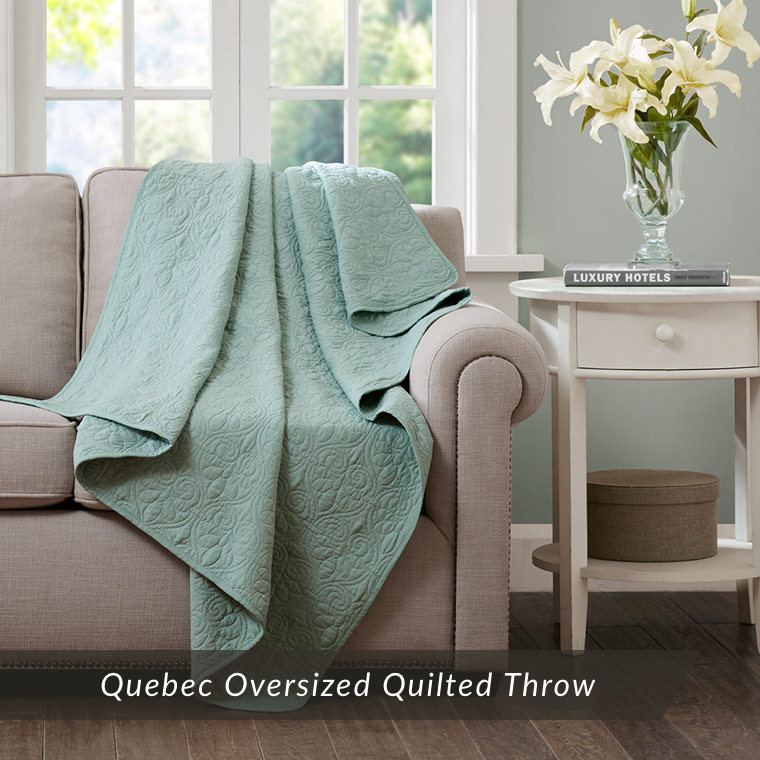Quebec Oversized Quilted Throw
